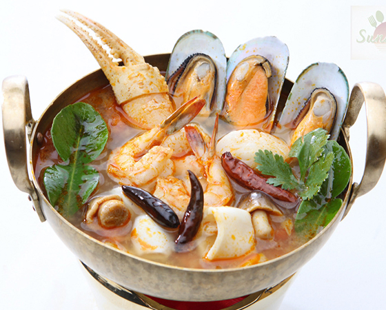 Image: Tom Yum Seafood Hot Pot
