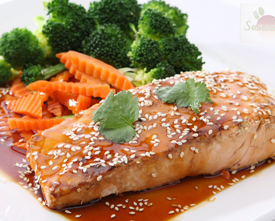 Image: Teriyaki Salmon